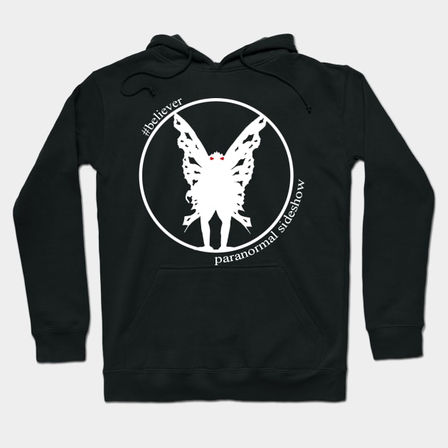 Believer in Mothman Hoodie by ParanormalSideshow